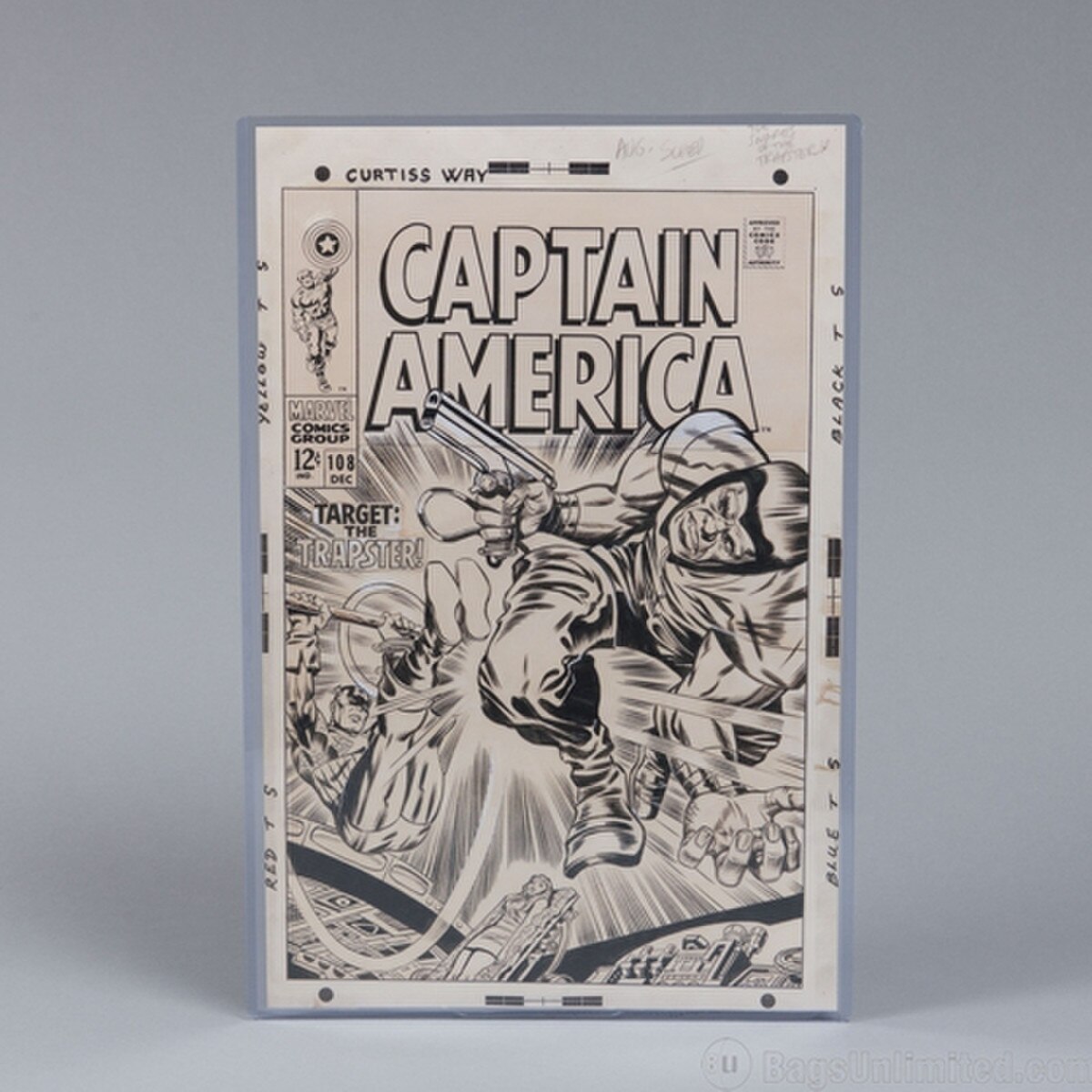 Toploaders for Original Comic Art